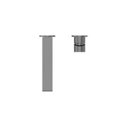Bianca Basin/Bath Mixer Back Plate 230mm | Gun Metal gallery detail image