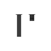 Bianca Basin/Bath Mixer Back Plate 230mm | Matte Black gallery detail image