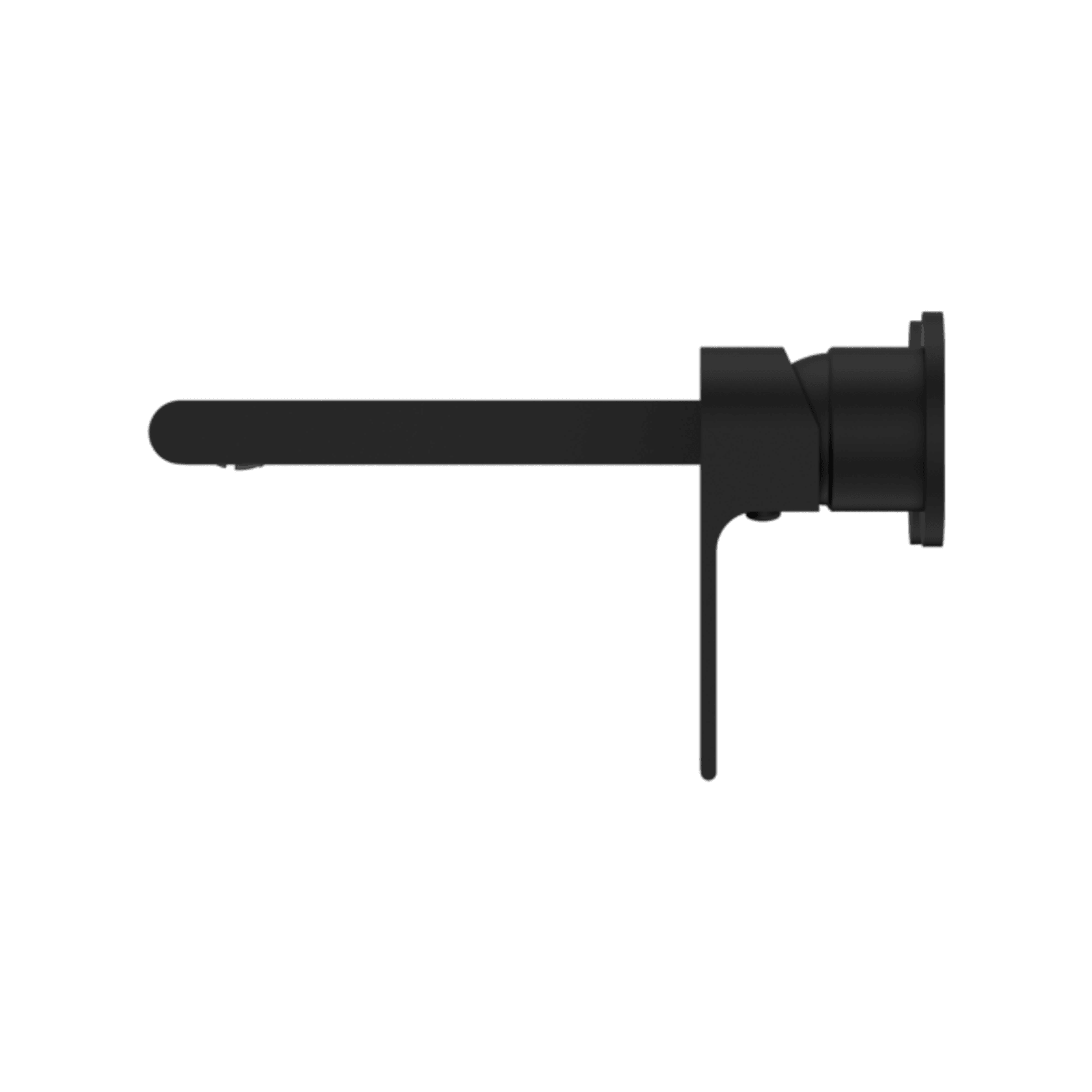 Bianca Mixer Separate Back Plate 187mm | Matte Black gallery detail image