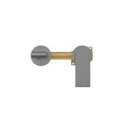 Bianca Mixer Separate Back Plate 187mm | Gun Metal gallery detail image