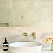 Bianca Mixer Separate Back Plate 187mm | Brushed Gold gallery detail image
