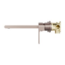 Bianca Basin/Bath Mixer Back Plate 230mm | Brushed Bronze gallery detail image