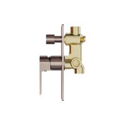 Bianca Basin/Bath Mixer 230mm | Brushed Bronze gallery detail image