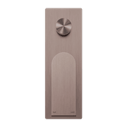 Bianca Basin/Bath Mixer 230mm | Brushed Bronze gallery detail image