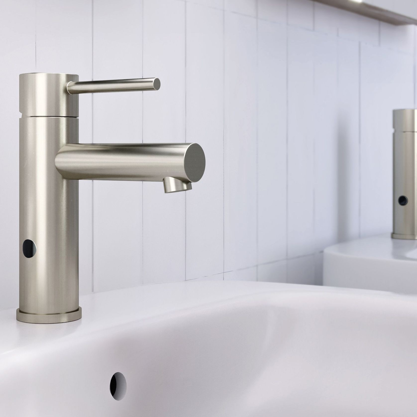Mizu Drift Dual Function Sensor Basin Mixer gallery detail image