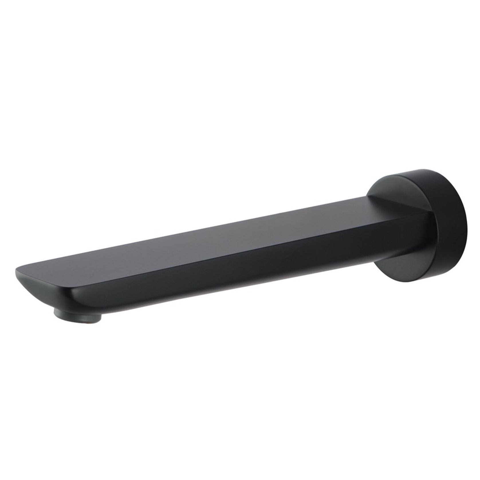 Rushy Wall Spout Matte Black gallery detail image