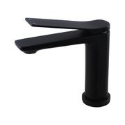 Rushy Basin Mixer Matte Black gallery detail image