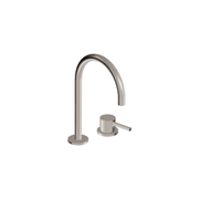 Pan S 2 Tap Hole Extended Height Goose Neck Basin Mixer gallery detail image