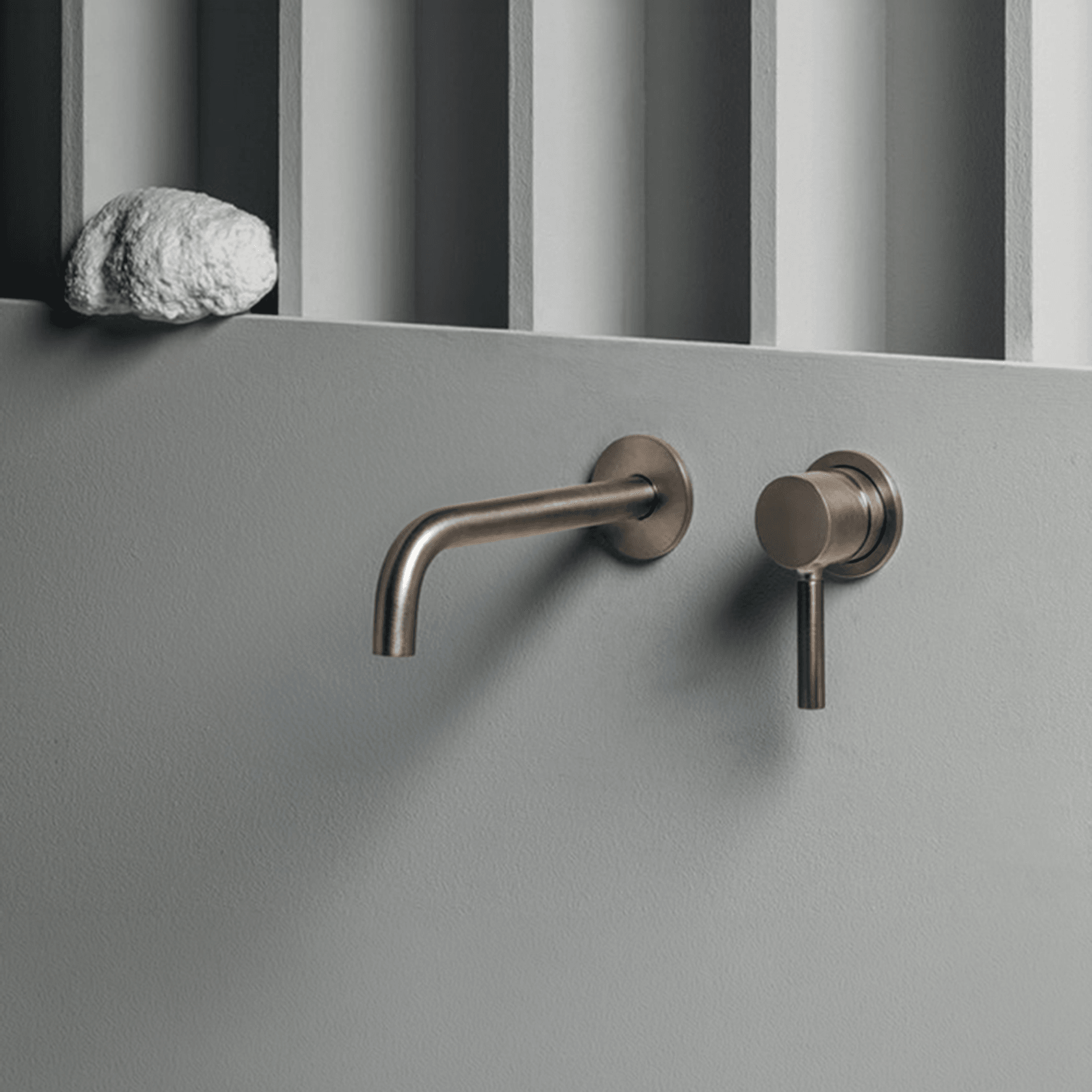 Pan Wall Mounted Basin Mixer 175MM gallery detail image