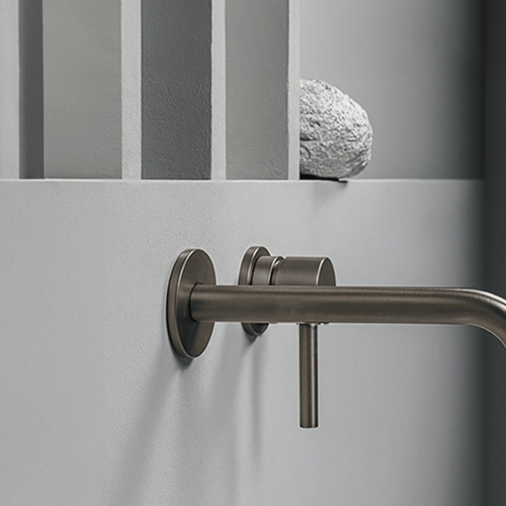 Pan Wall Mounted Basin Mixer 175MM gallery detail image