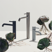 Pan S Extended Spout Basin Mixer gallery detail image