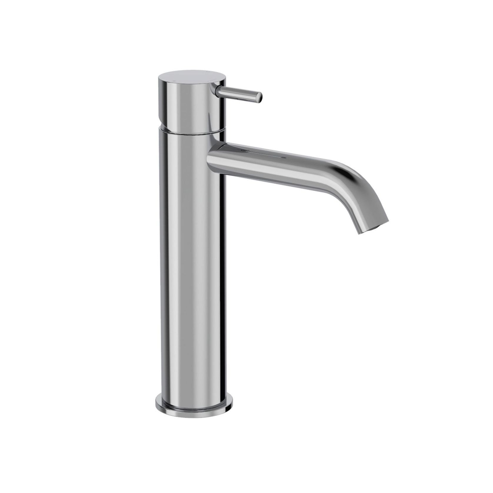 Buddy Mid Curved Spout Basin Mixer gallery detail image