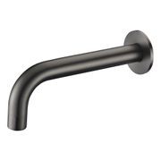 Bath & Basin Spout - SPOUT17 Brushed Gunmetal gallery detail image