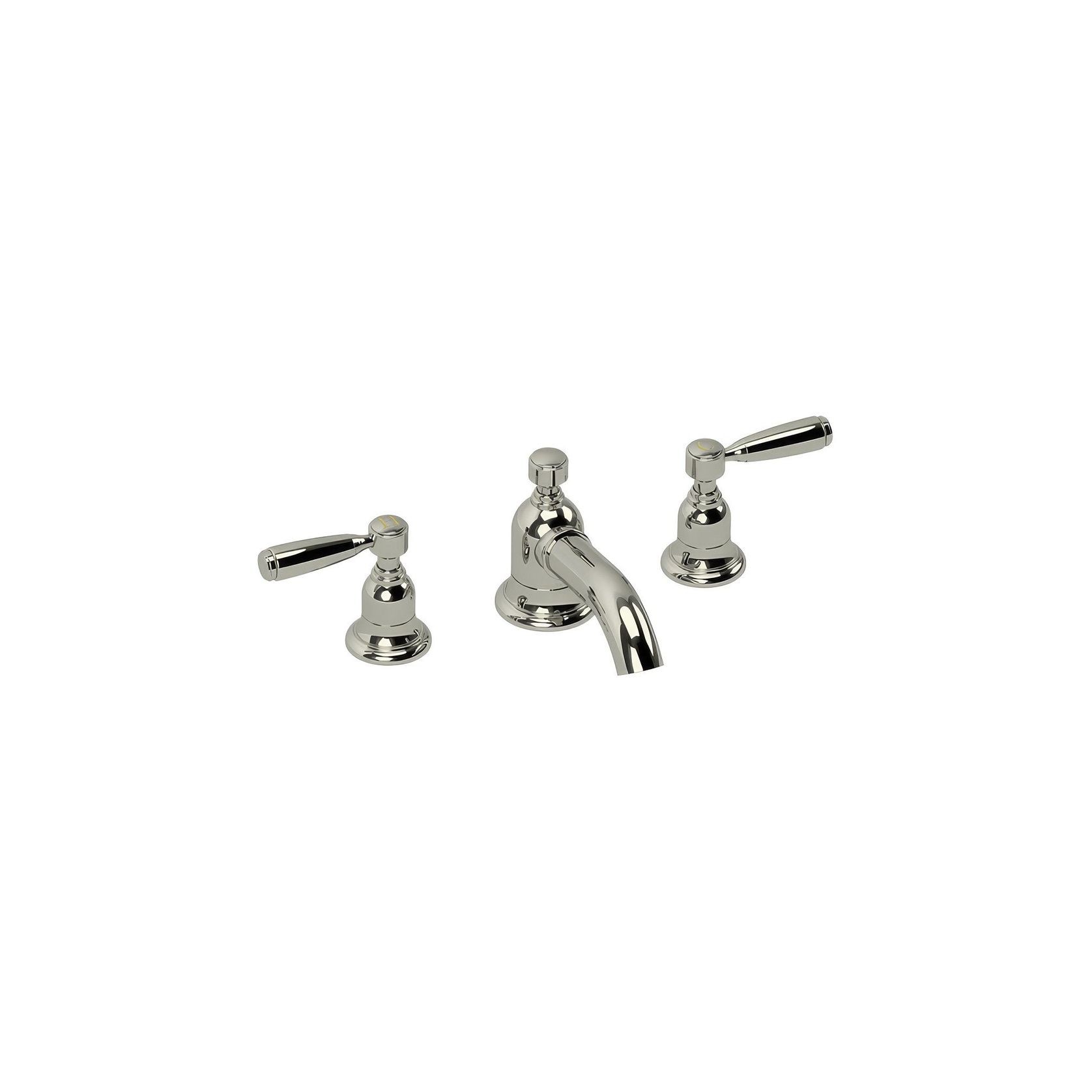 Fairfield - Metal lever basin tap with low spout gallery detail image