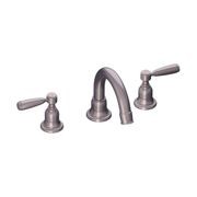 Fairfield - Metal lever basin tap with high spout gallery detail image