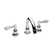 Fairfield - Crystal lever basin tap with high spout gallery detail image