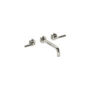 Industrial Wall Mounted Basin Tap with Levers gallery detail image