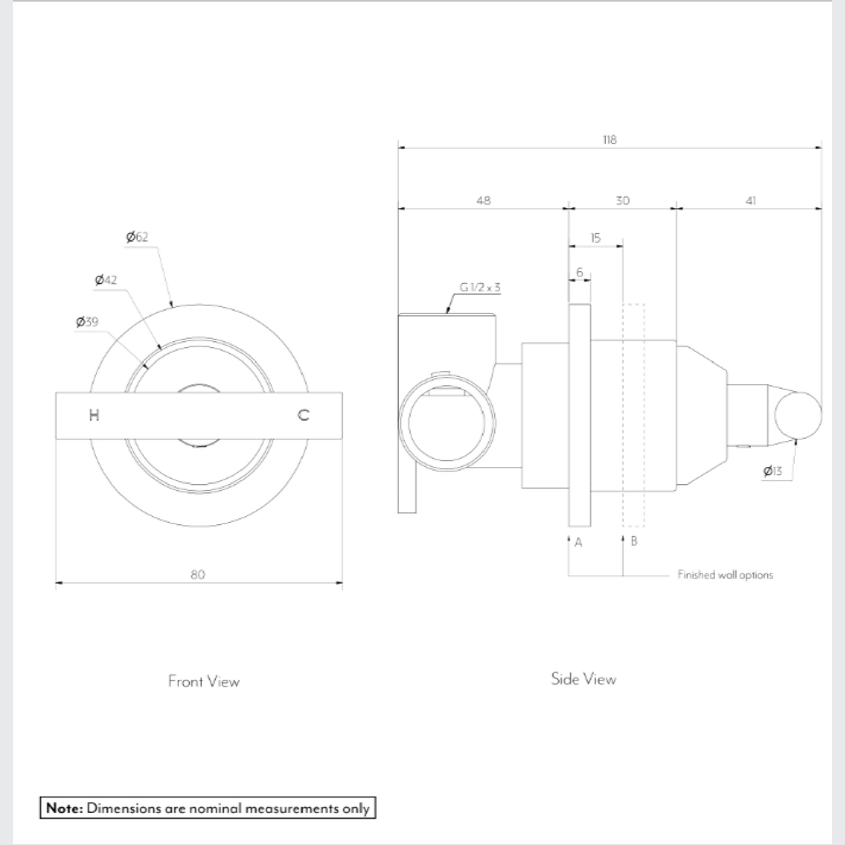 Barre Progressive Single Mixer gallery detail image