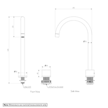 Milani Basin Hob Mixer Set gallery detail image