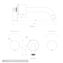 Milani Assembly Taps & Spout Set gallery detail image