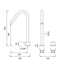 GRADI 2 Hole Progressive Mixer by CEA gallery detail image