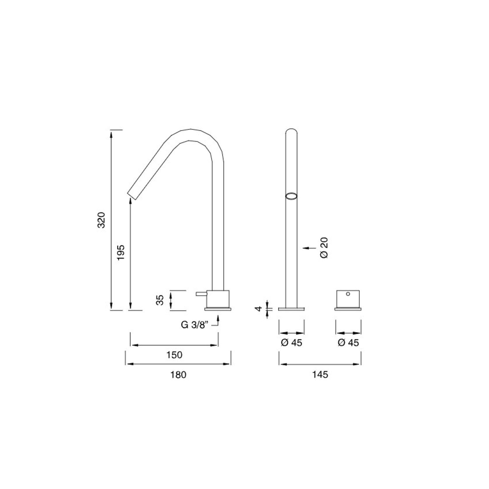 GRADI 2 Hole Progressive Mixer by CEA gallery detail image