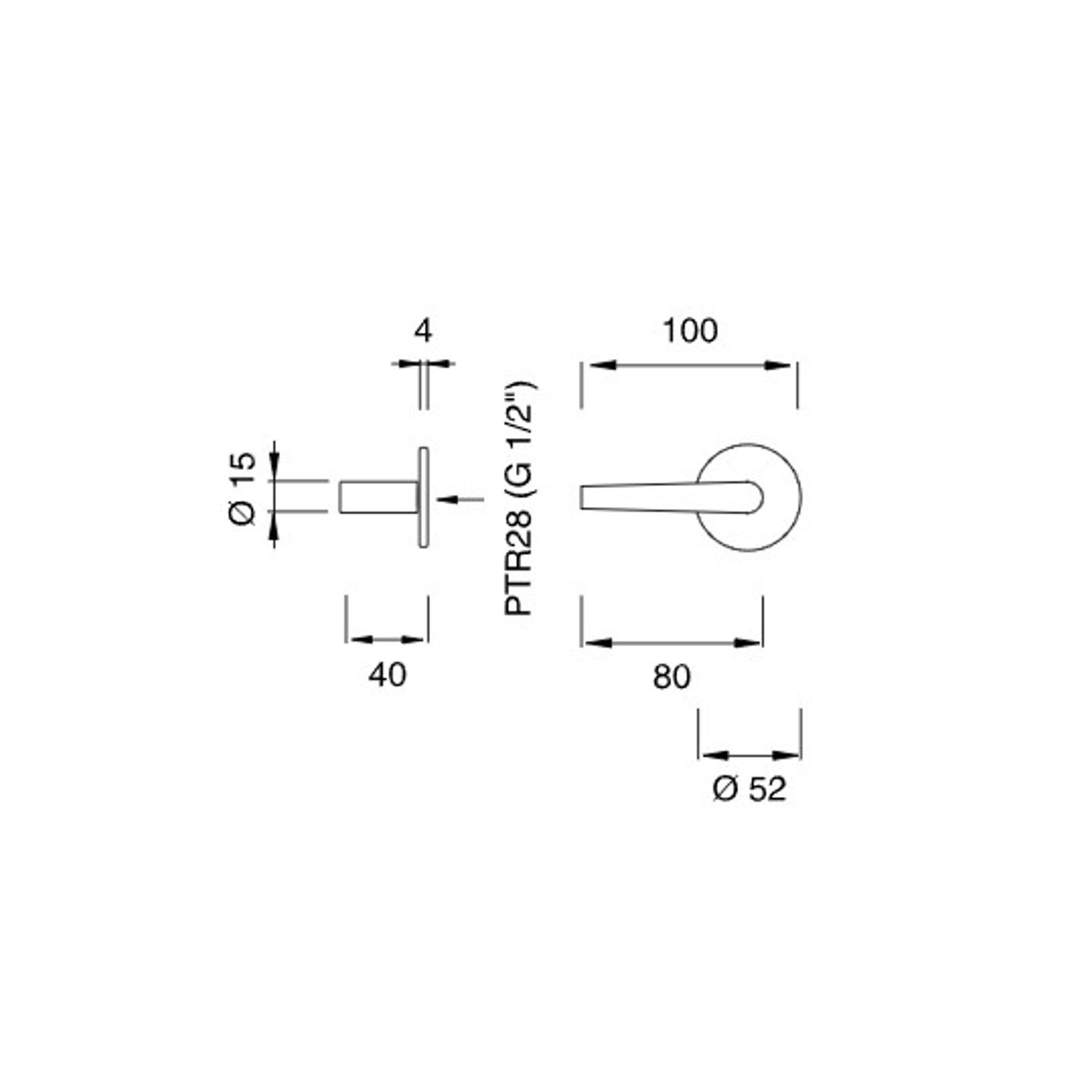 FLAG Wall Mounted 2/3 Way Dual Mixer by CEA gallery detail image