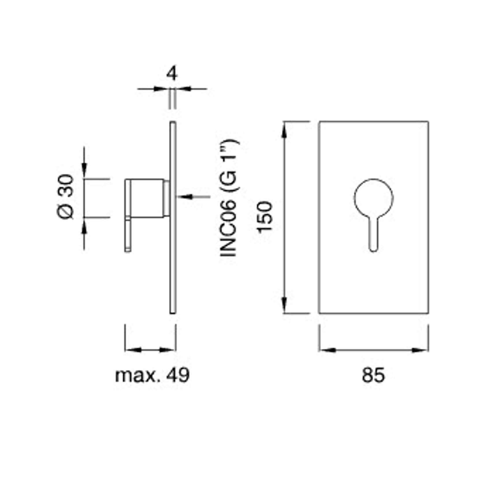 INNOVO Shut Off Valve With Flush Valve by CEA gallery detail image