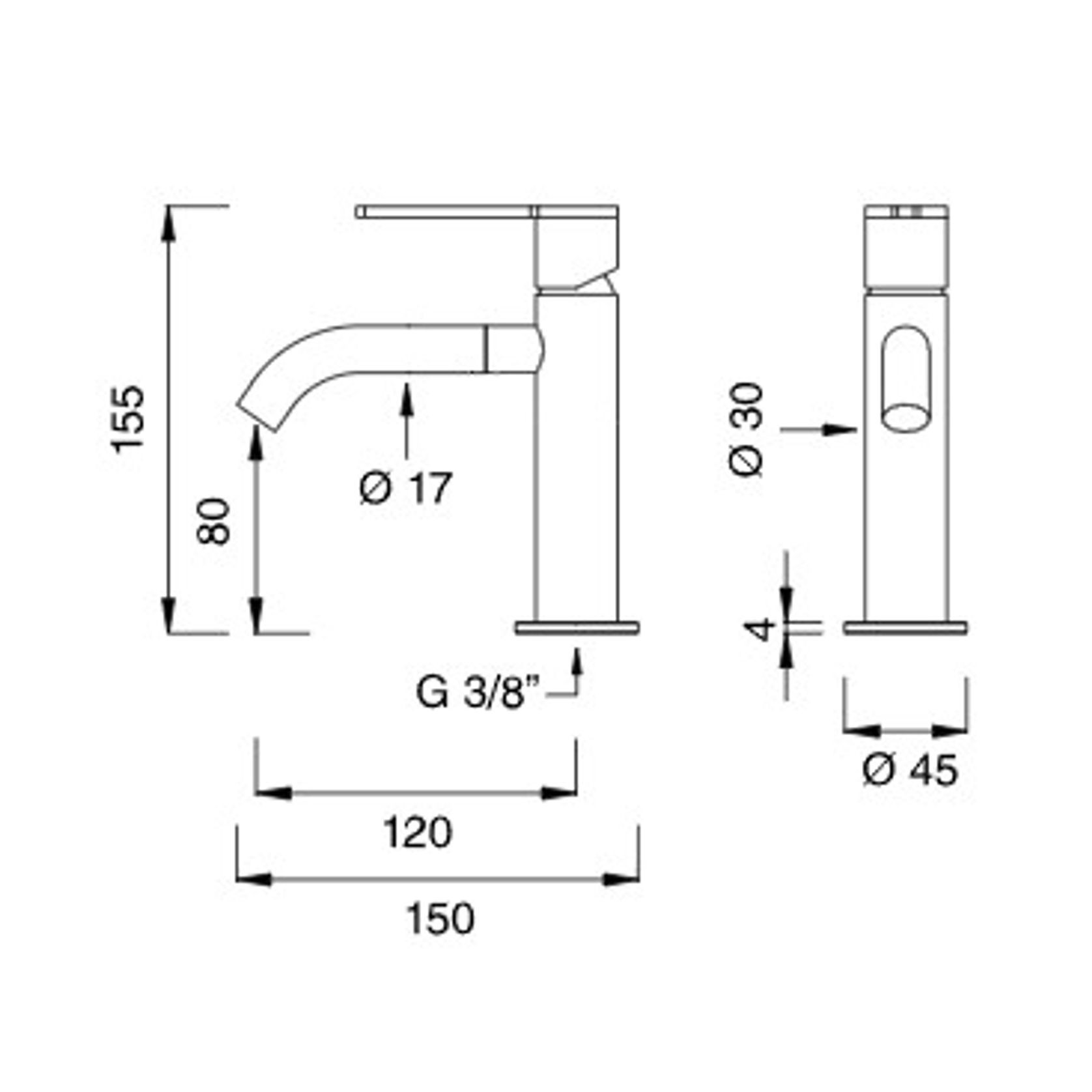 INNOVO Pillar Tap For Hot & Cold by CEA gallery detail image