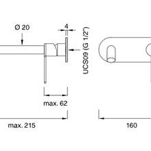INNOVO Wall Mounted Mixer by CEA gallery detail image