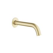 Lucid Pin Wall Spout Light Brushed Brass gallery detail image