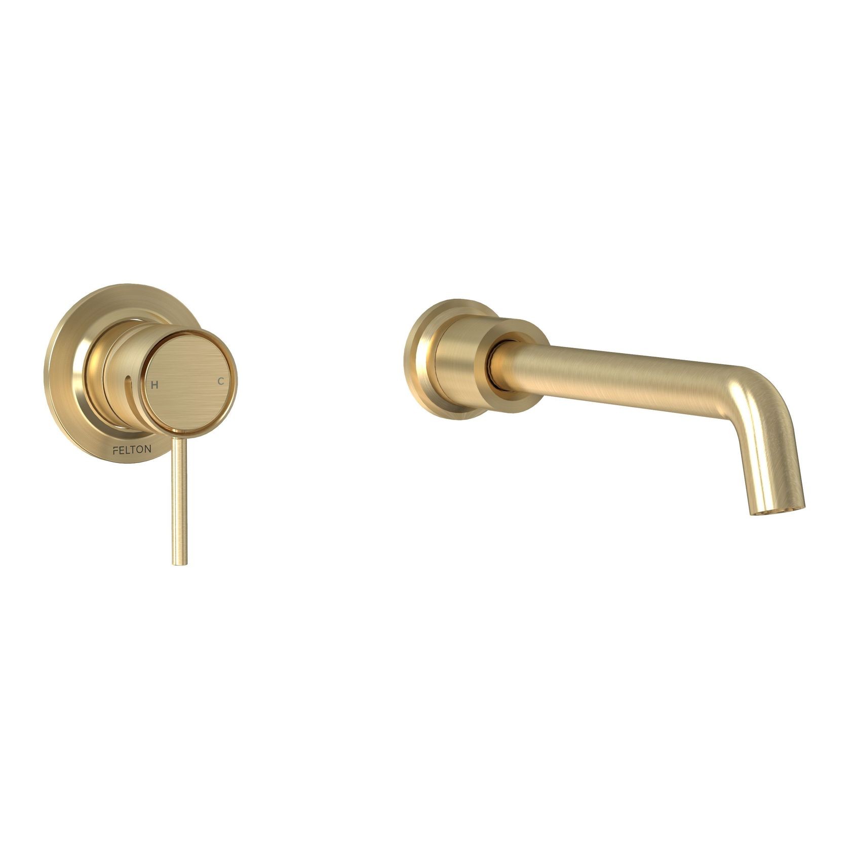 Tate Wall Mounted Basin/Bath Mixer 220mm gallery detail image