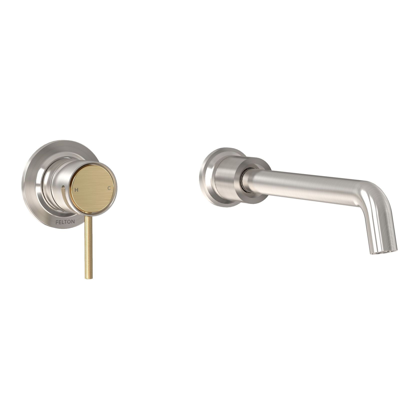 Tate Wall Mounted Basin/Bath Mixer 220mm gallery detail image