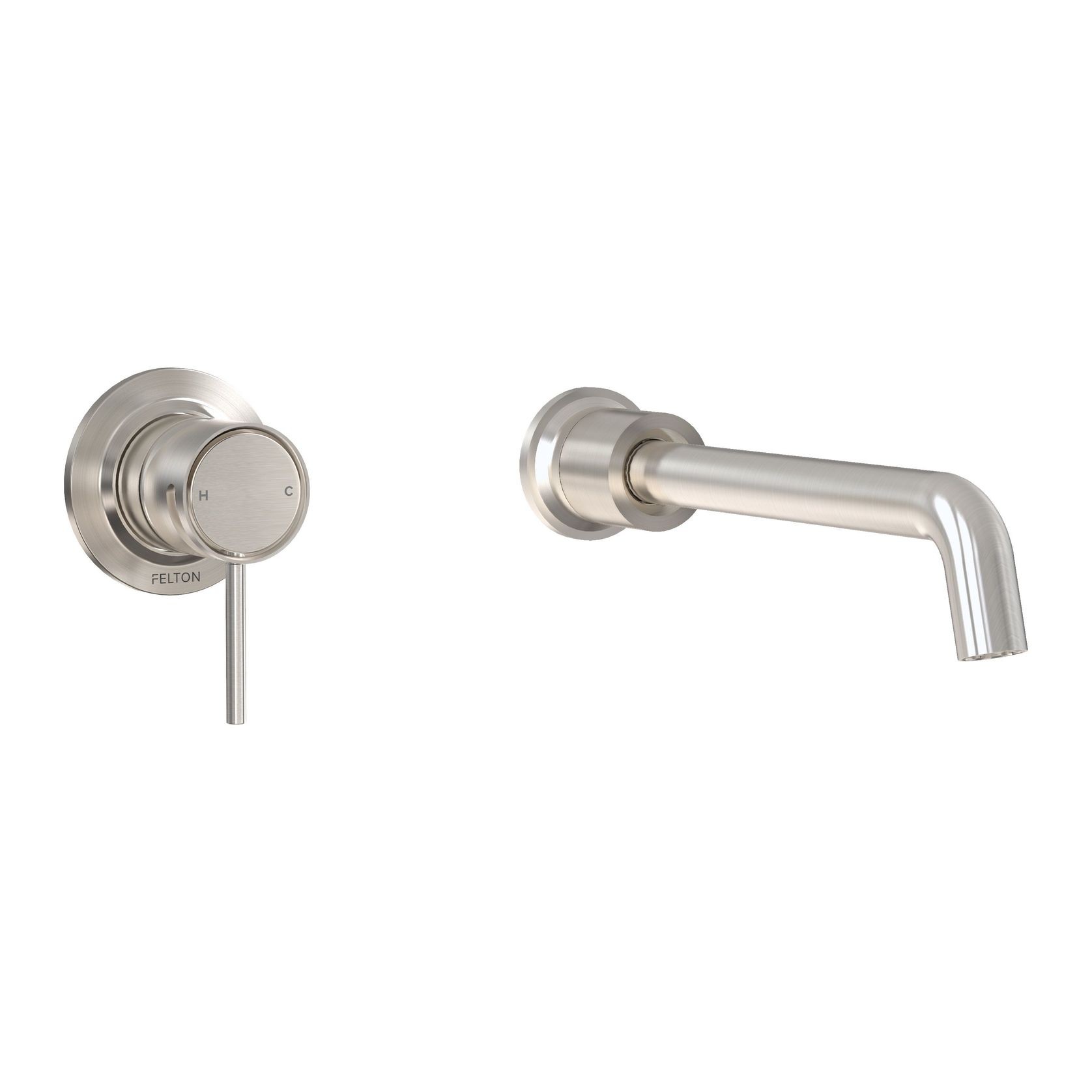 Tate Wall Mounted Basin/Bath Mixer 220mm gallery detail image