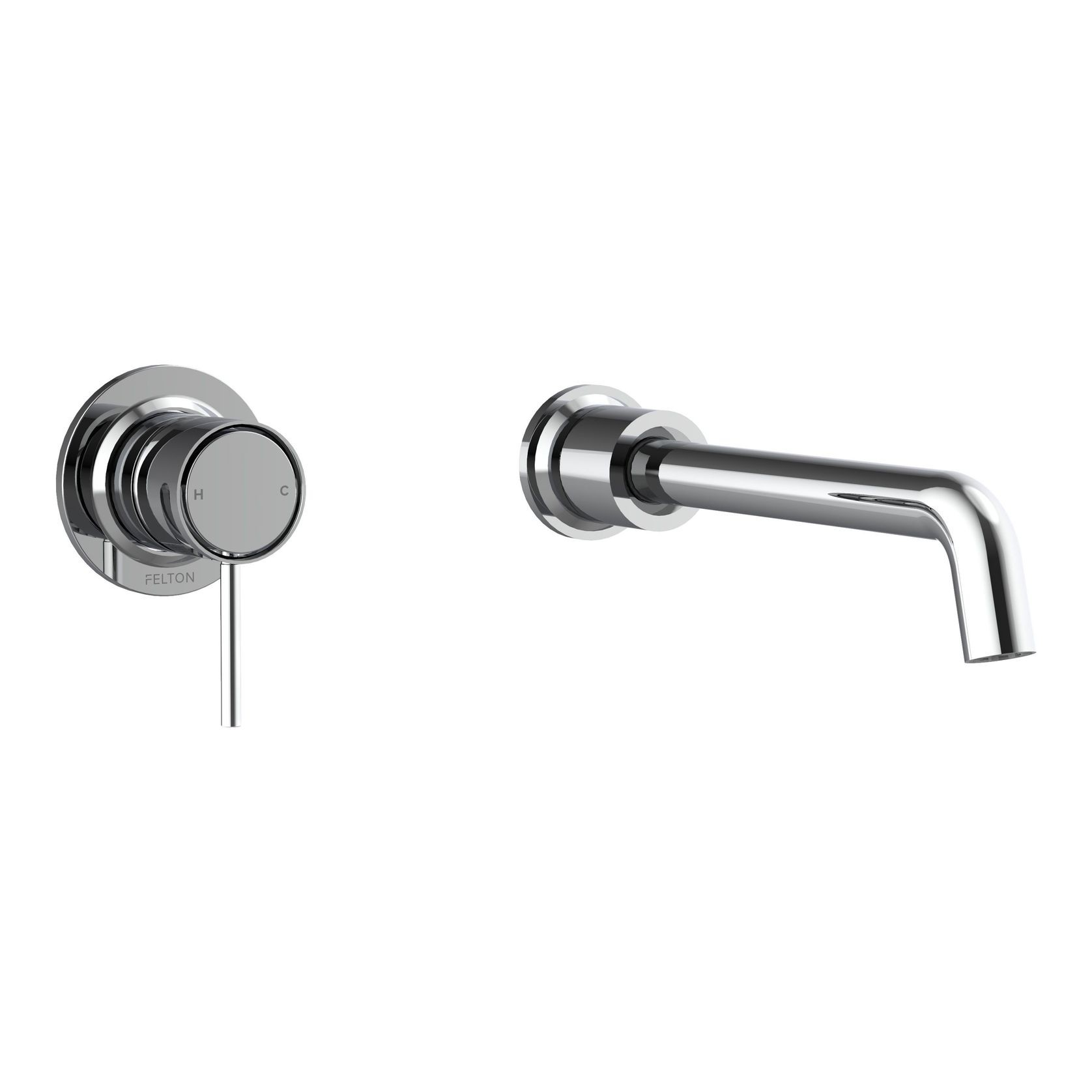Tate Wall Mounted Basin/Bath Mixer 220mm gallery detail image