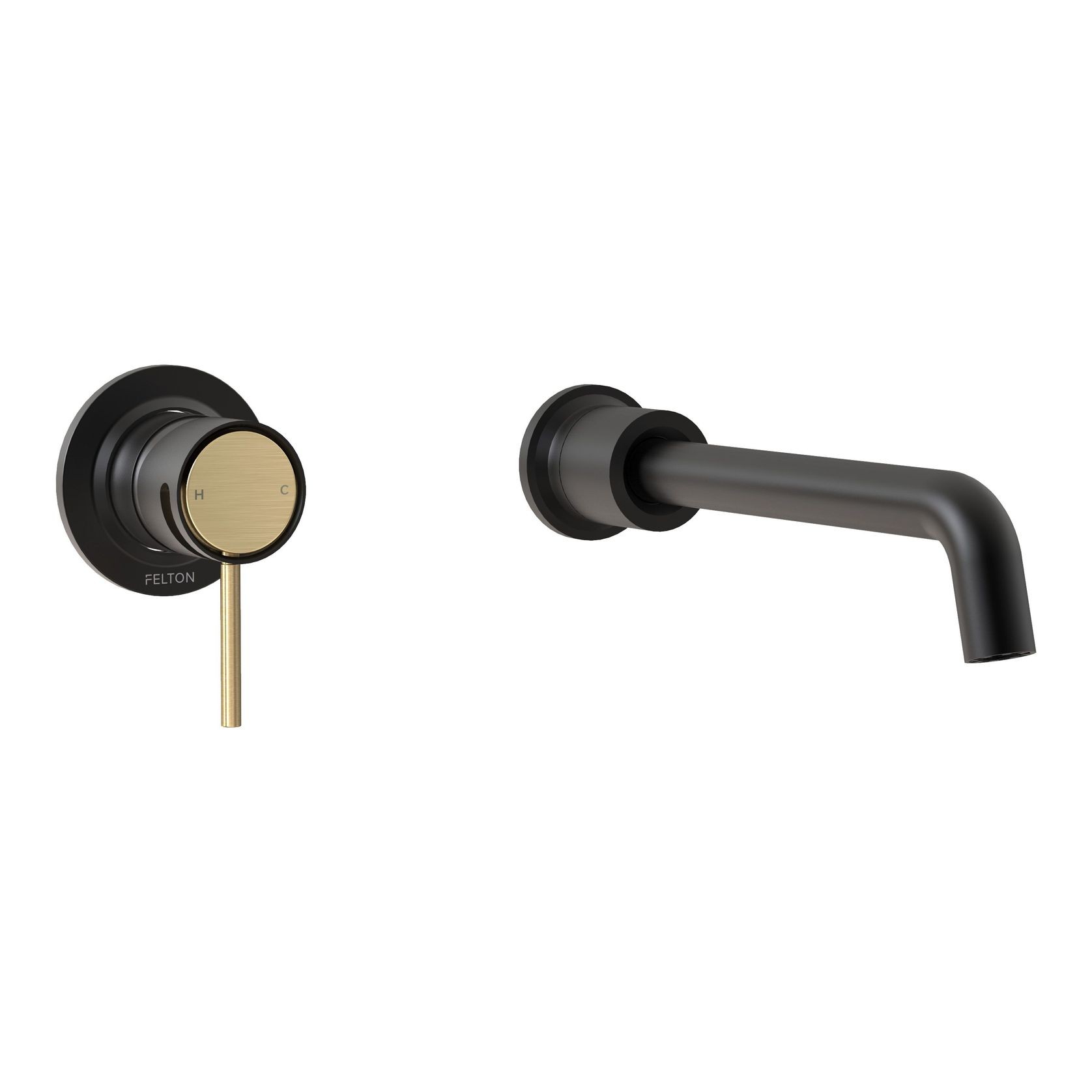 Tate Wall Mounted Basin/Bath Mixer 220mm gallery detail image