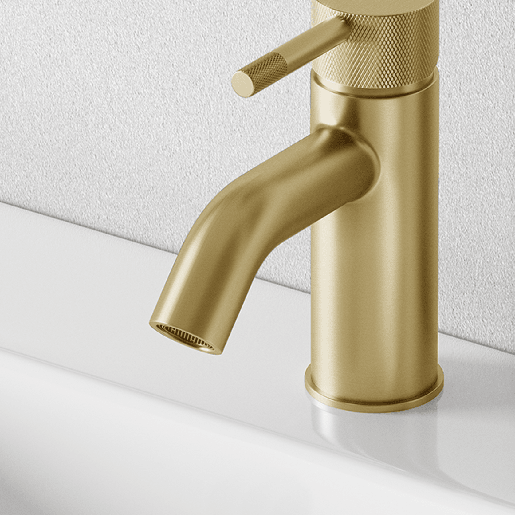 Uno Etch Basin Mixer gallery detail image