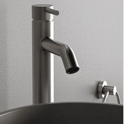 Uno Etch Extended Height Basin Mixer gallery detail image