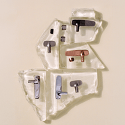 Veloce Wall Mounted Basin Mixer 200mm gallery detail image