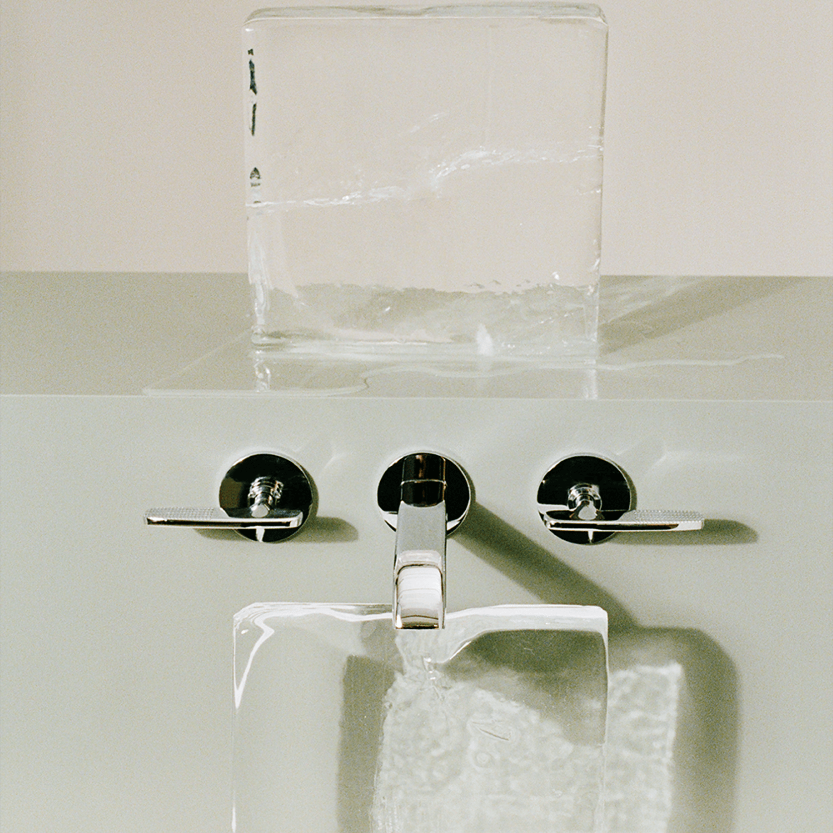 Veloce 3th Wall Mounted Basin Mixer 175mm gallery detail image