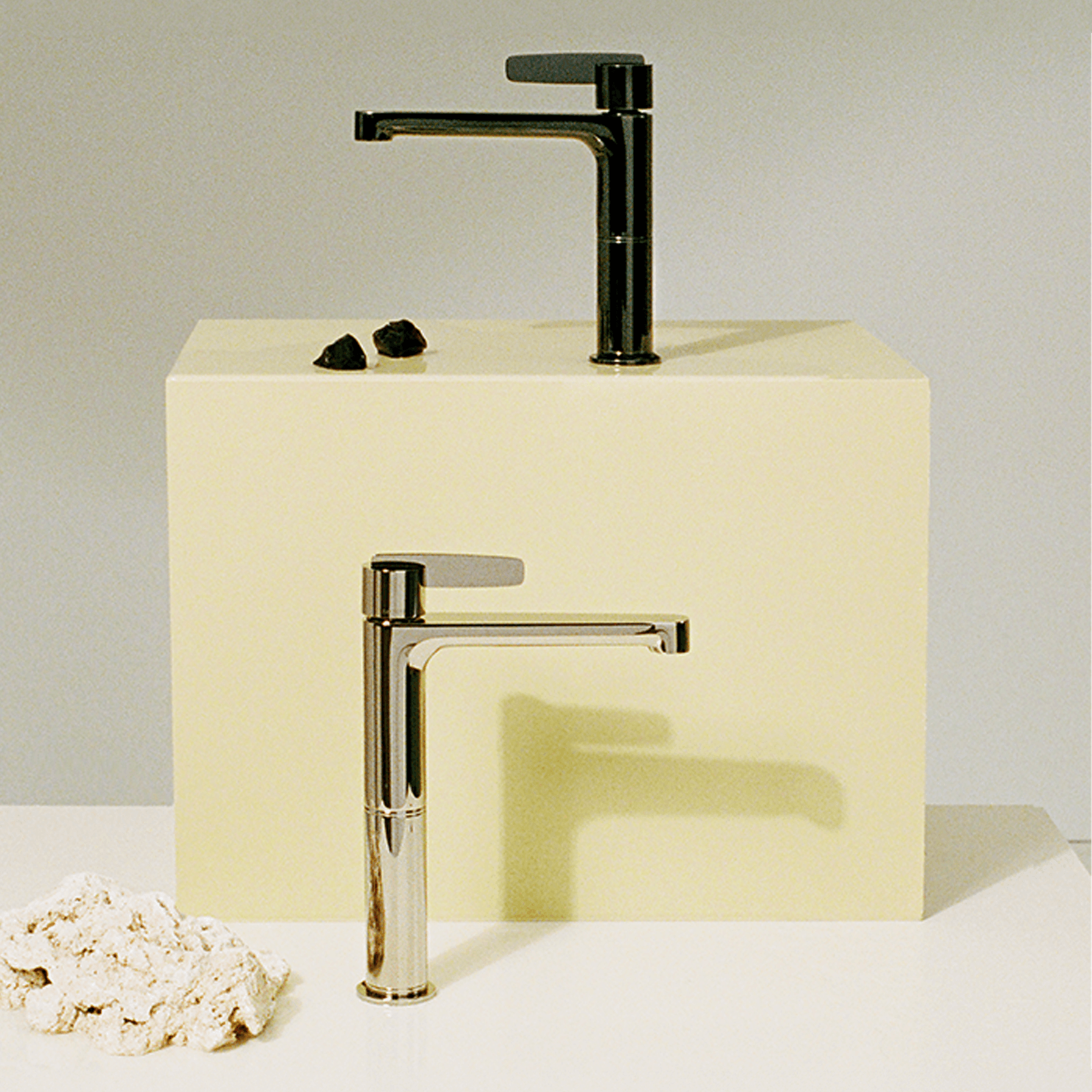 Veloce Extended Spout Basin Mixer gallery detail image