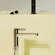 Veloce Extended Spout Basin Mixer gallery detail image