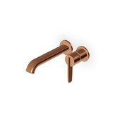 Veloce Wall Mounted Basin Mixer 200mm gallery detail image