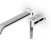 Veloce Wall Mounted Basin Mixer 200mm gallery detail image