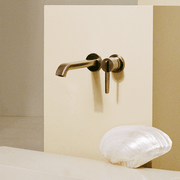 Veloce Wall Mounted Basin Mixer 225mm gallery detail image