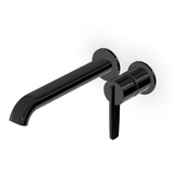 Veloce Wall Mounted Basin Mixer 225mm gallery detail image