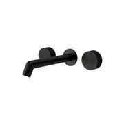 Onyx Dual Handle Wall Basin / Bath Mixer gallery detail image
