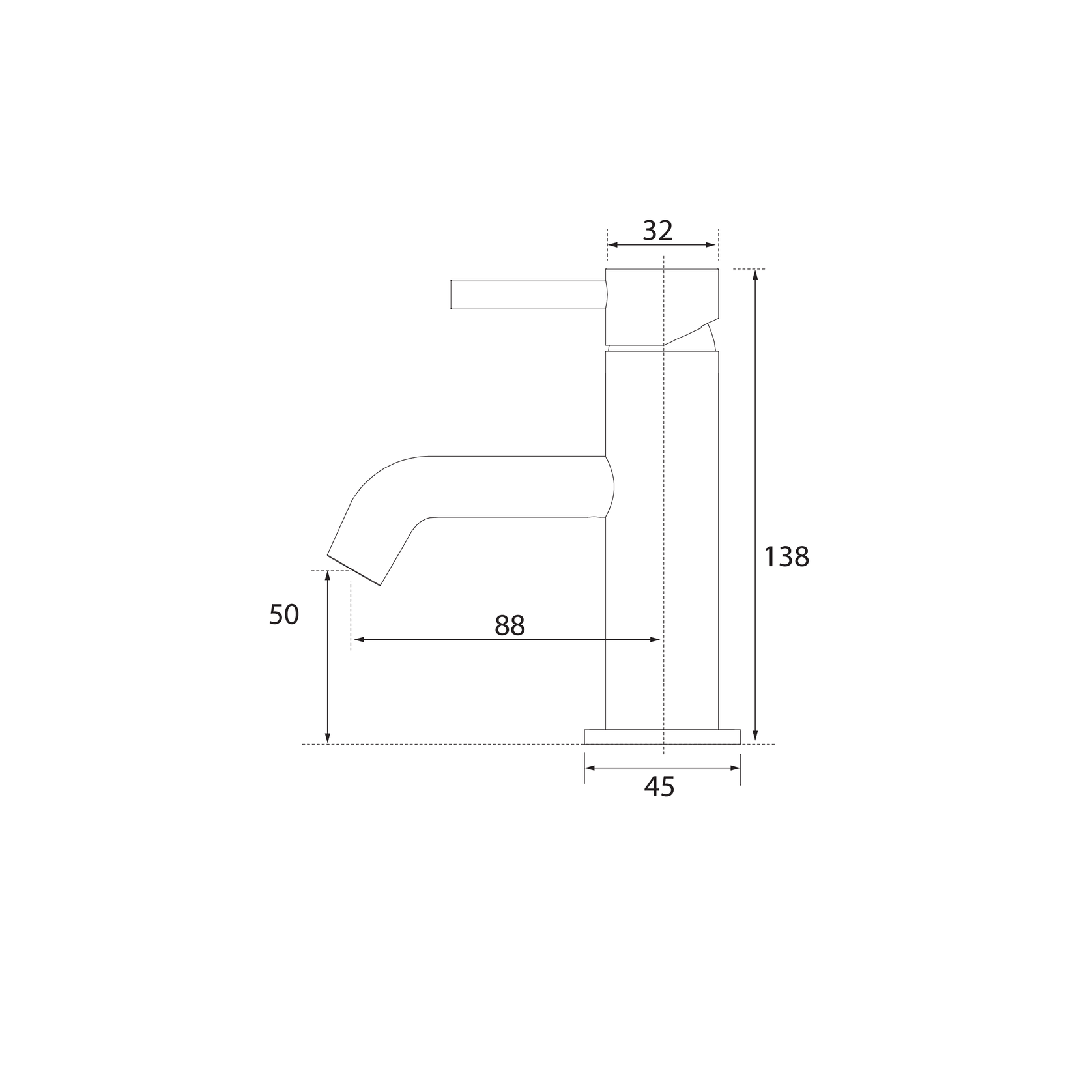 Storm MINI Basin Mixer gallery detail image