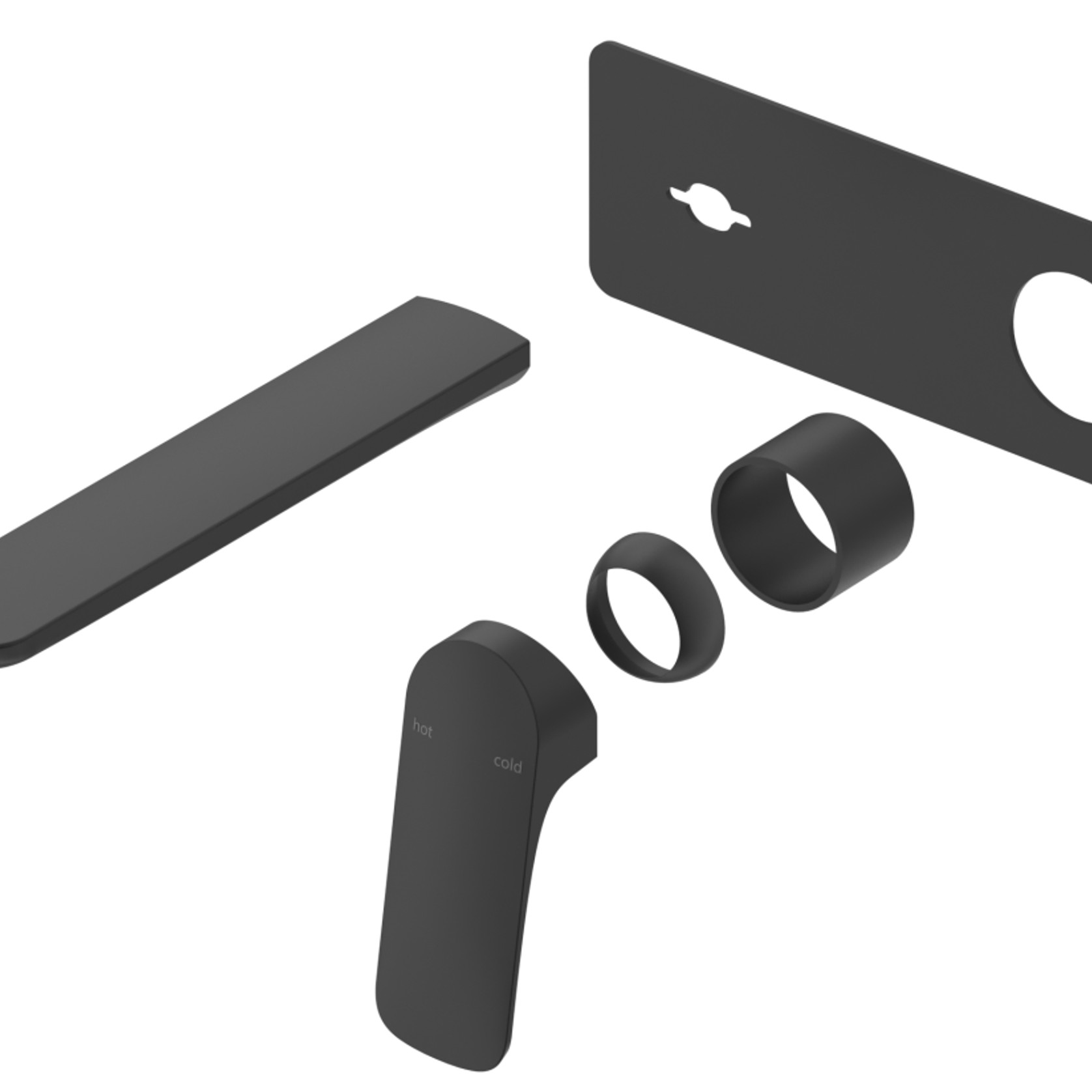 Kaza Wall | Spout Combo | 1P | Trim Kit Only gallery detail image
