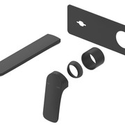 Kaza Wall | Spout Combo | 1P | Trim Kit Only gallery detail image